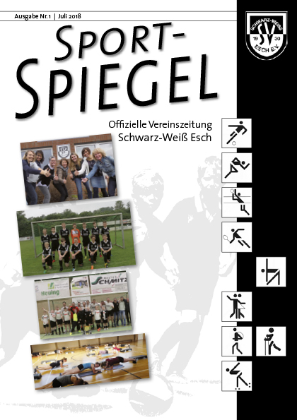 Titelseite Sportspiegel Sommer 2018