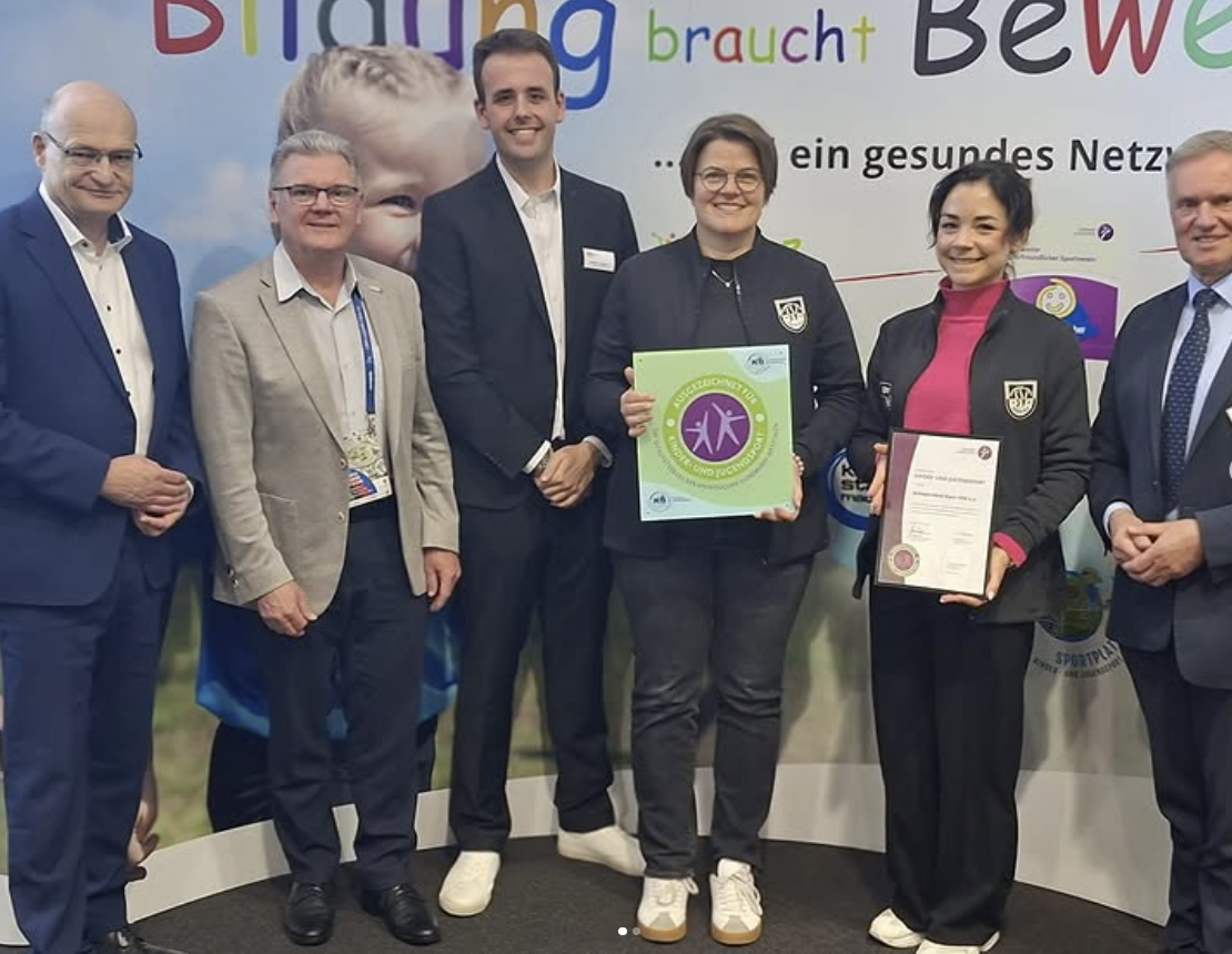 Auszeichnung für Kinder- und Jugendsport