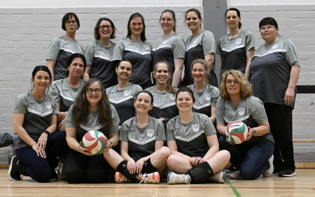 Mannschaftsfoto Hobby-Damen Volleyball