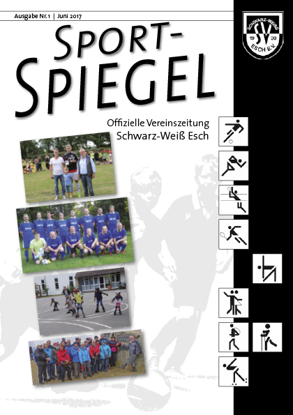 Titelseite Sportspiegel Sommer 2017