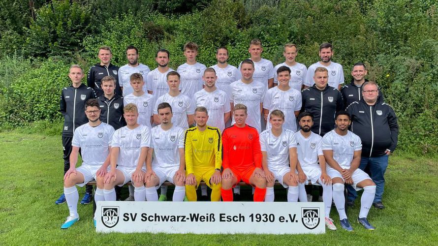 Mannschaftsfoto zweite Herren