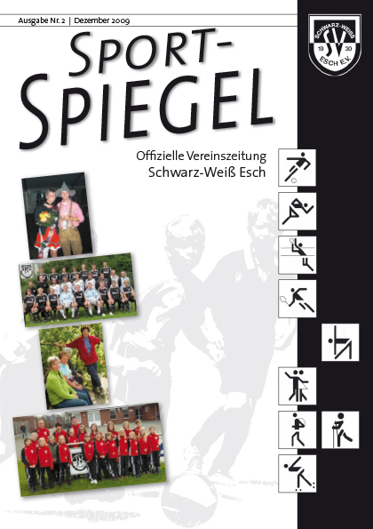 Titelseite Sportspiegel Winter 2009