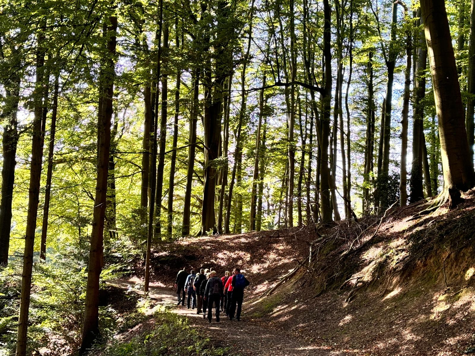 Wandergruppe 2.0 von Schwarz-Weiß Esch auf Tour