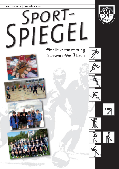Titelseite Sportspiegel Winter 2012