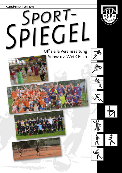 Titelseite Sportspiegel Sommer 2019