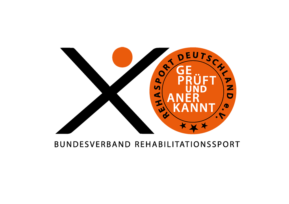 Siegel: anerkannter Anbieter von RehaSport Deutschland