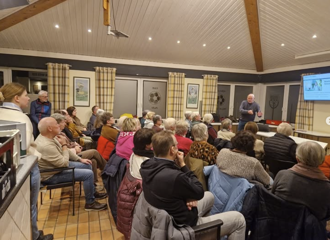 Informationsabend im Sportheim