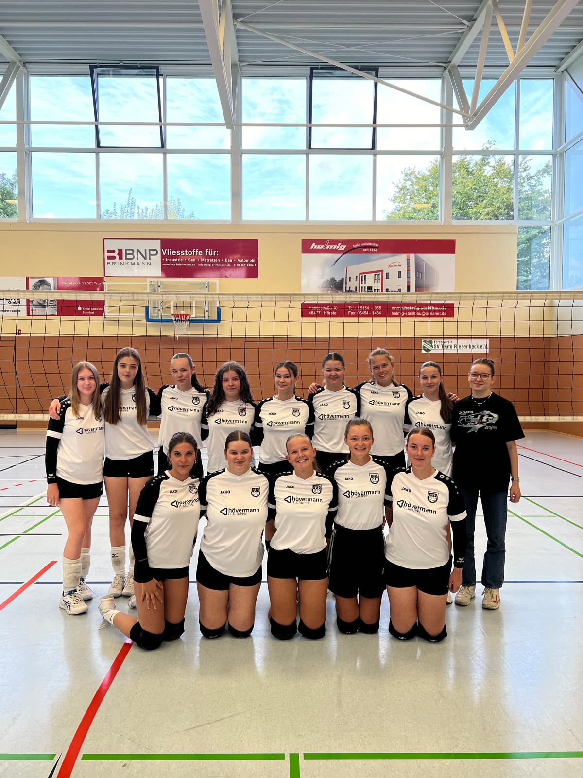 Mannschaftsfoto Volleyball A-Jugend