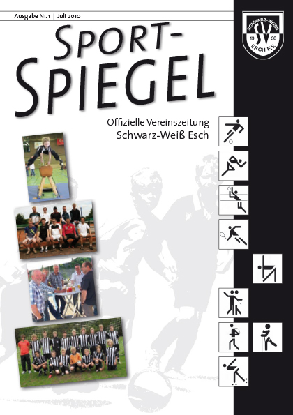Titelseite Sportspiegel Sommer 2010