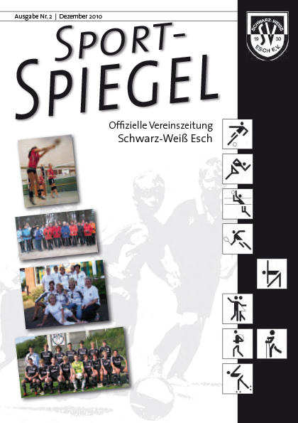 Titelseite Sportspiegel Winter 2010
